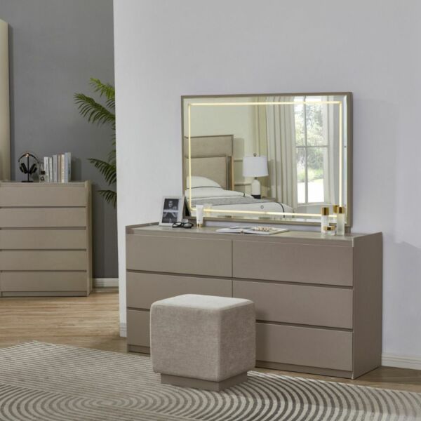 طقم غرفة نوم كينج 9 قطع مونتالا - 180×200 سم