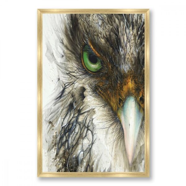 لوحة قماشية مودرن بتصميم صقر