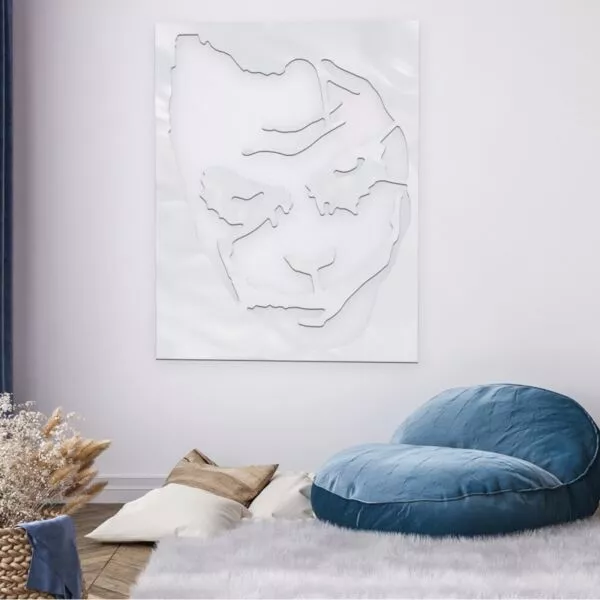 ديكور جداري اكريلليك بنقشة الجوكر