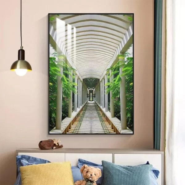 لوحة جدارية بلانت واي - 80x120 سم