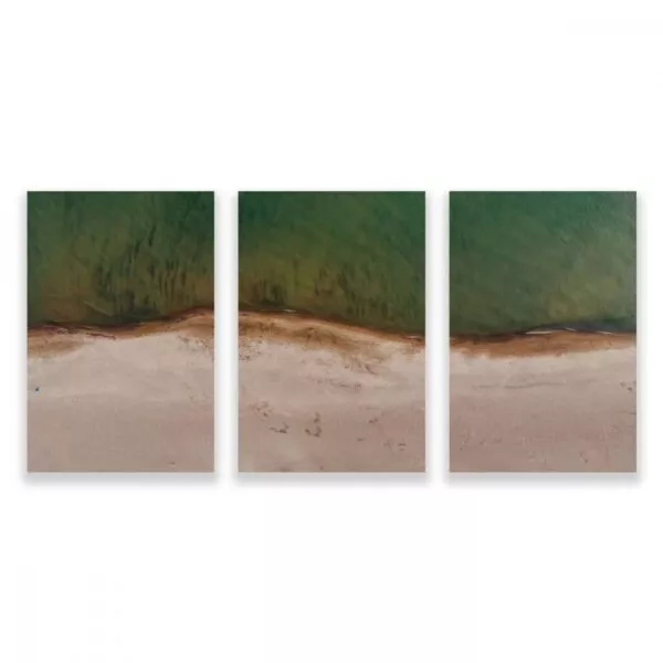 لوحة فماشية مناظر طبيعية 60x40 سم - 3 قطع