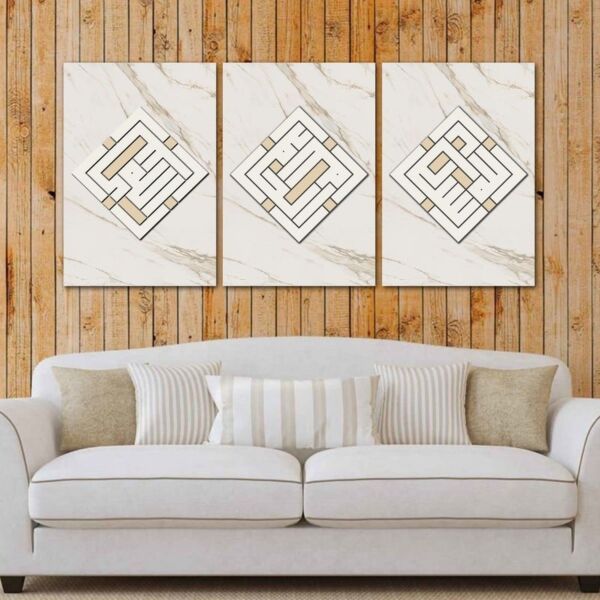 طقم لوحات 120x60 سم كريستال