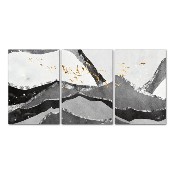 طقم لوحات 120x60 سم ومند