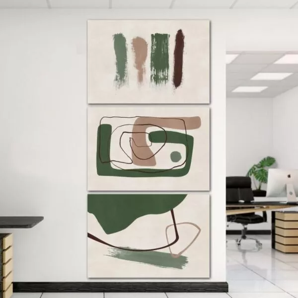 طقم لوحات فنية سايلا 3 قطع