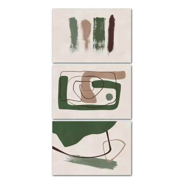 طقم لوحات 120x60 سم تري