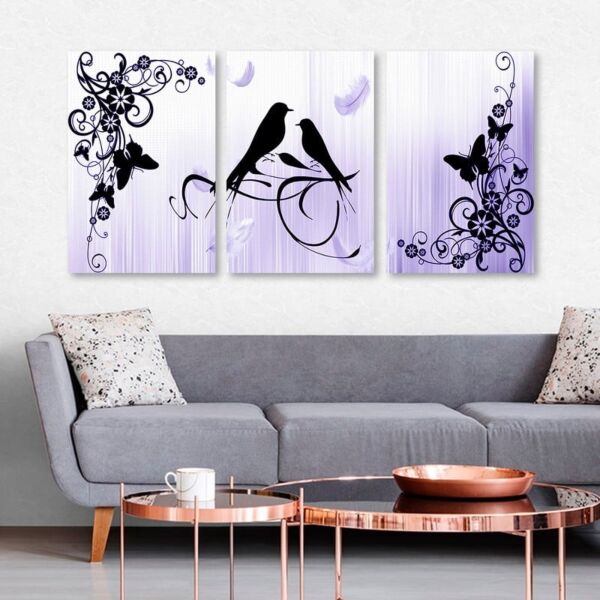 طقم لوحات 120x60 سم فيول