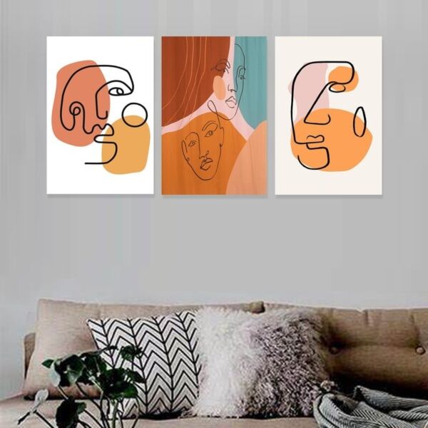 طقم لوحات 120x60 سم قريتا