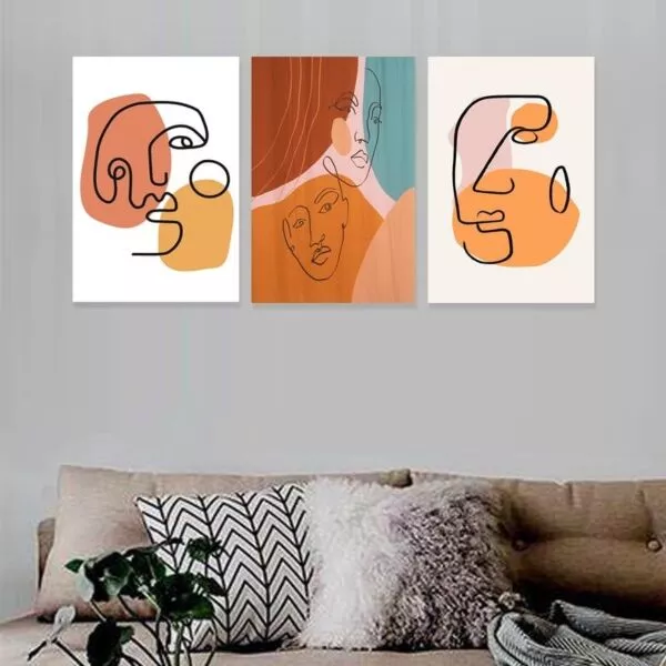 طقم لوحات 120x60 سم قريتا