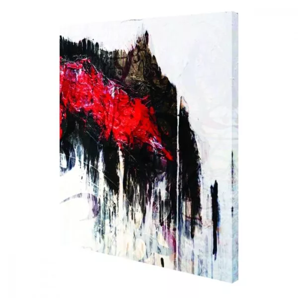 لوحة ديكور قماشية بتصميم رسم تجريدي لوسيل