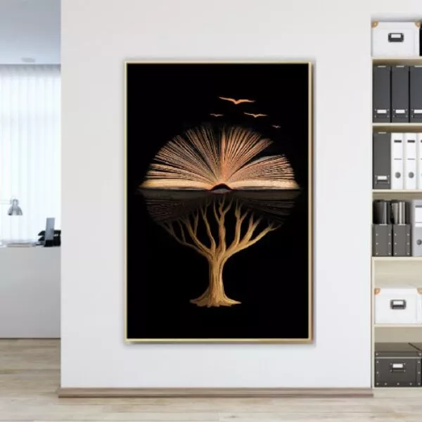لوحة قماشية مودرن هورايزن - 80x120 سم