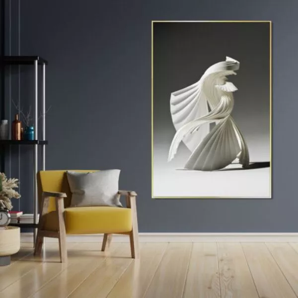 لوحة قماشية مودرن تانغا - 80x120 سم