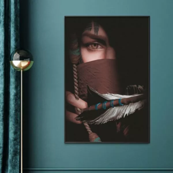 لوحة قماشية بتصميم مودرن ارو - 80x120 سم