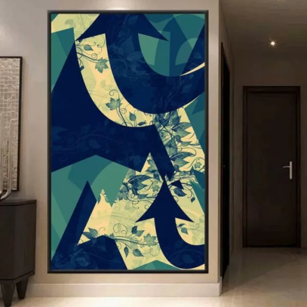 لوحة قماشية لوريس - 80x120 سم