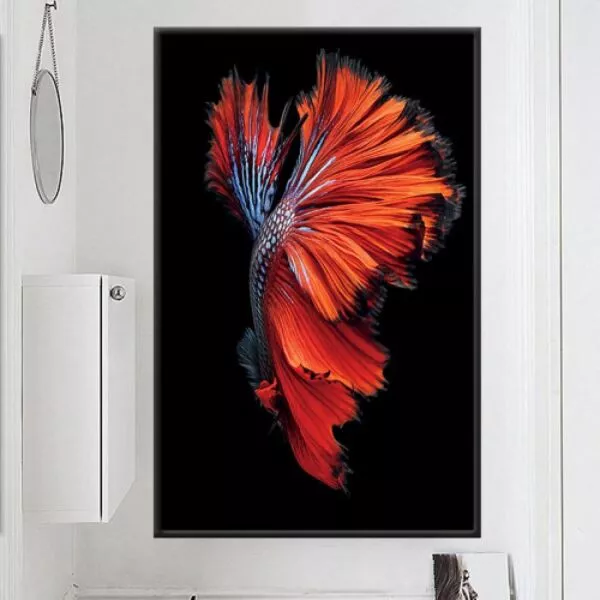 لوحة قماشية بيرتيا - 80x120 سم