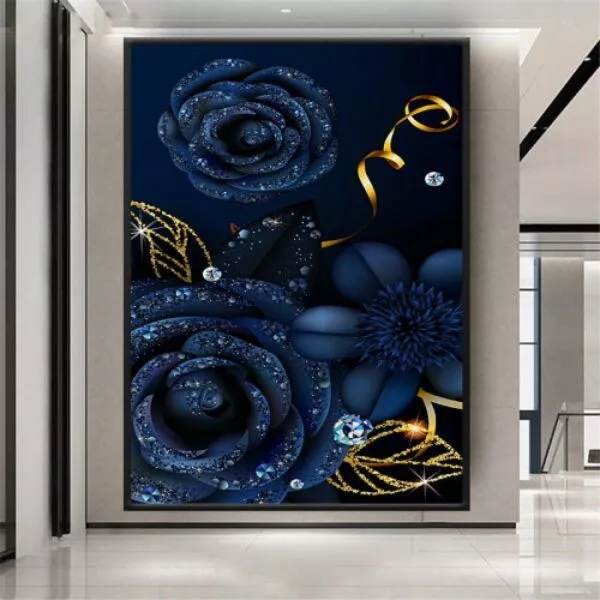 لوحة قماشية مودرن روزا - 80x120 سم