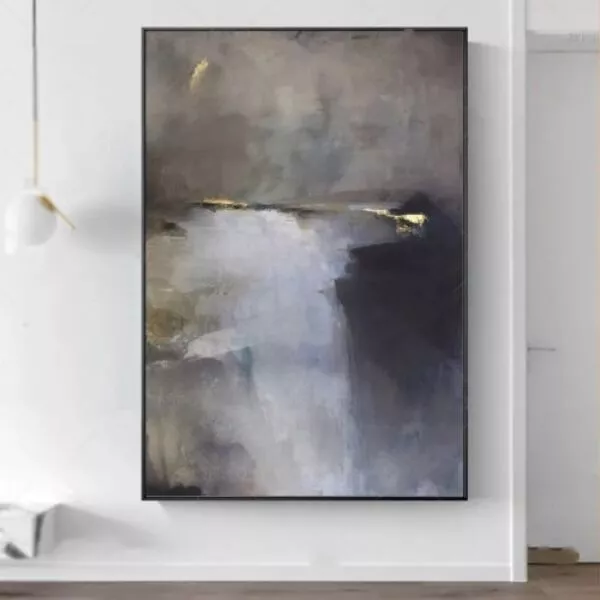 لوحة قماشية مودرن ايدج - 80x120 سم