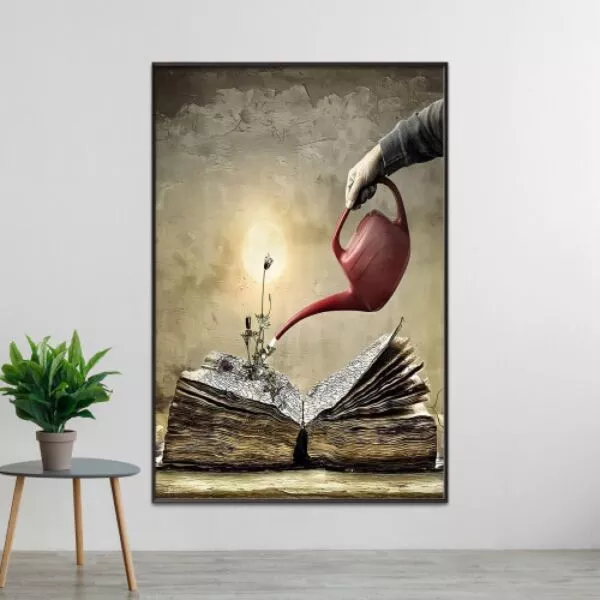 لوحة قماشية لايت بلانت - 80x120 سم