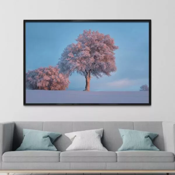 لوحة قماشية مودرن كالم تريز - 80x120 سم