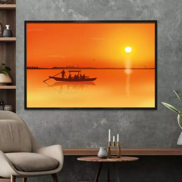 لوحة قماشية مودرن بوت اند ليك - 80x120 سم