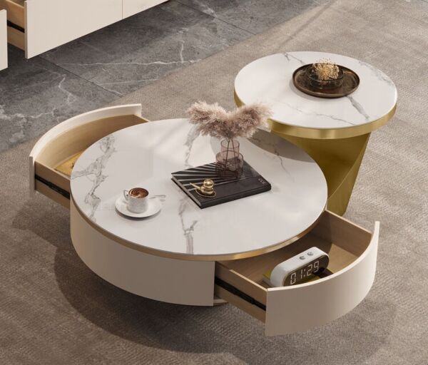 طاولة قهوة مودرن كليرتل