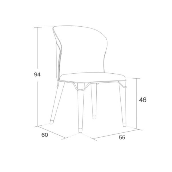 كرسي طاولة طعام والتر