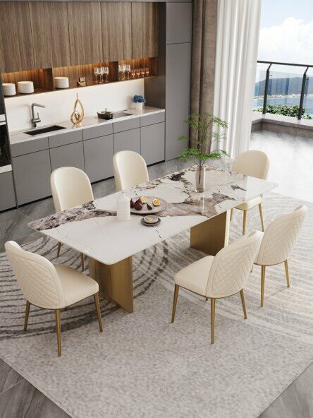 طاولة طعام مورنج 6 أشخاص