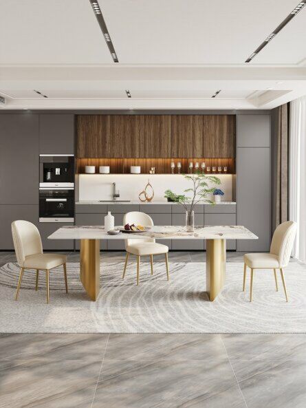 طاولة طعام مورنج 6 أشخاص