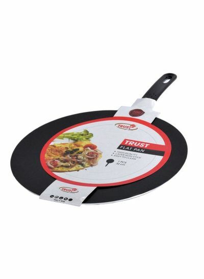 مقلاة كريب مانعة للإلتصاق 32 سم - أسود وبني