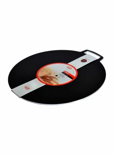 مقلاة كريب فائقة السماكة ومانعة للالتصاق 45 سم - اسود