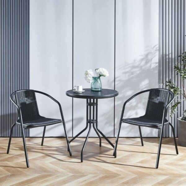 جلسة خارجية ماكلر - اسود