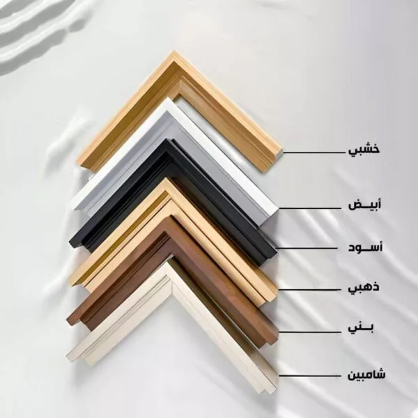 لوحة ثلاثية رسومات بألون مميزة