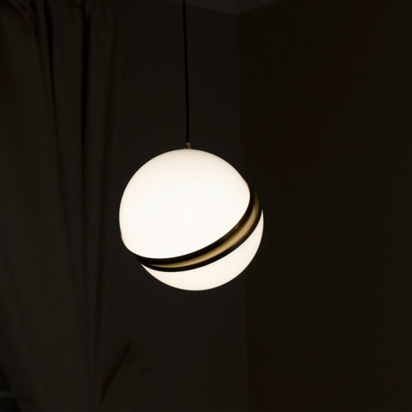 إنارة معلقة راقية دائرة مقطوعه كبيرة 25 سم