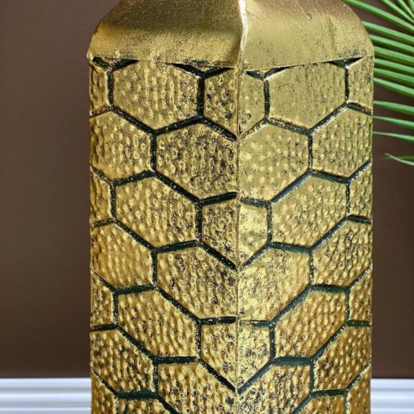 فازة حديد معتق روبي - صغيرة