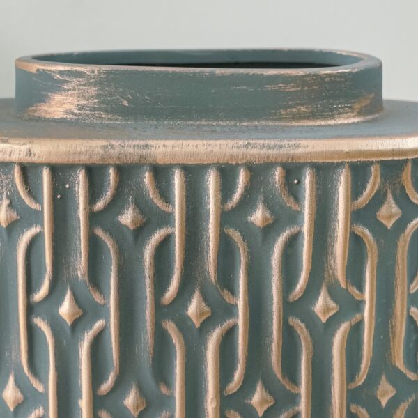 فازة كلاين - كحلي وذهبي