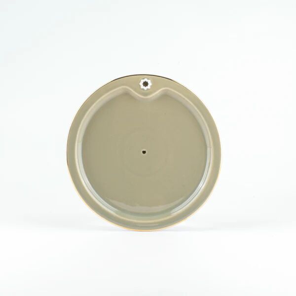 طقم حامل كيك وحلويات من اصالة - اخضر وذهبي