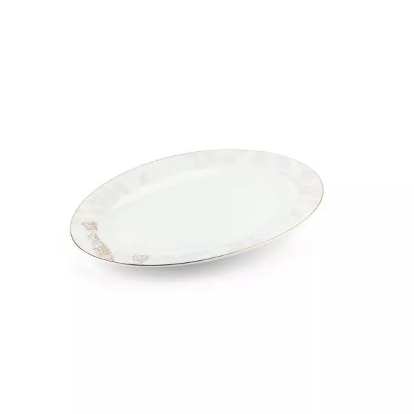 طبق تقديم حجم صغير من امل - وردي