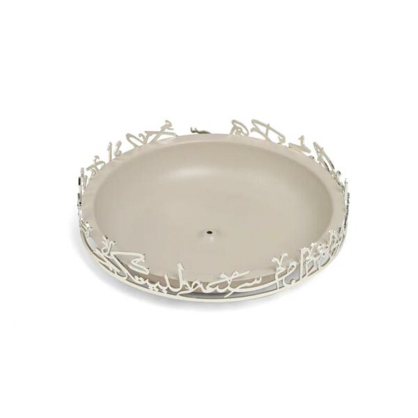 حامل كيك وحلويات ستاند حجم وسط من جوار - بيج وفضي