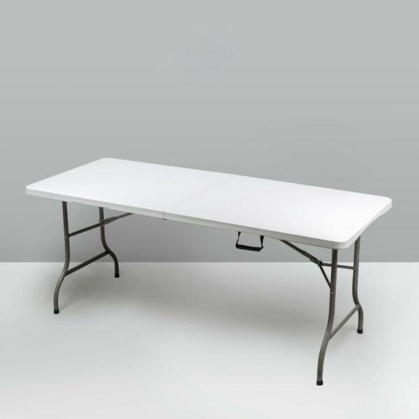 طاولة طعام 6 اشخاص روزا - ابيض