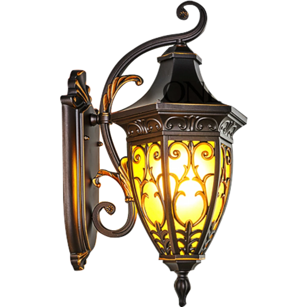 فانوس جداري صغير - اسود