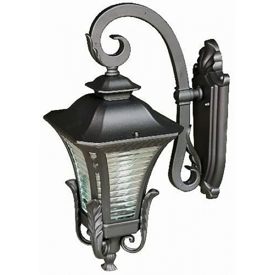 إضاءة جدارية قلود - اسود