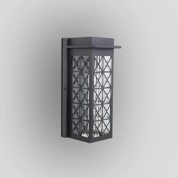 إضاءة جدارية خارجية - اسود