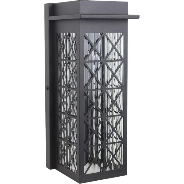 إضاءة جدارية خارجية - اسود