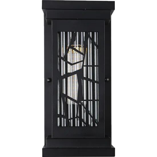 إضاءة جدارية فانوس مارتن همر - اسود