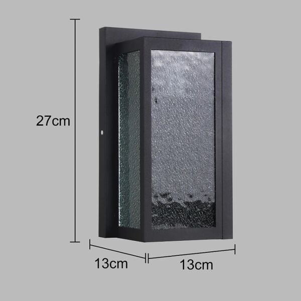 كشاف بوابة جداري زويا - اسود