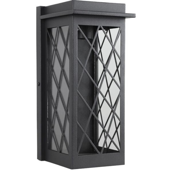 إضاءة جدارية سكوير - اسود