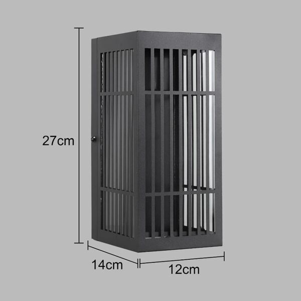 إضاءة جدارية دارك - اسود