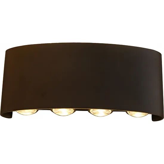 إضاءة جدارية خارجية رباعية 8 لمبات إنارة صفراء - ماركة همر