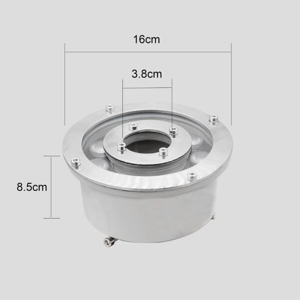 كشاف شلال همر ملون بدون ريموت ماصورة IP68