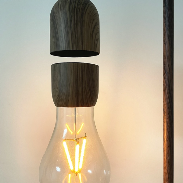 ابجورة مغناطيس بدون أسلاك بني غامق