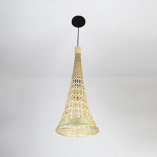 إنارة معلقة همر قمع قش مفرد قطر 25 سم - إي27